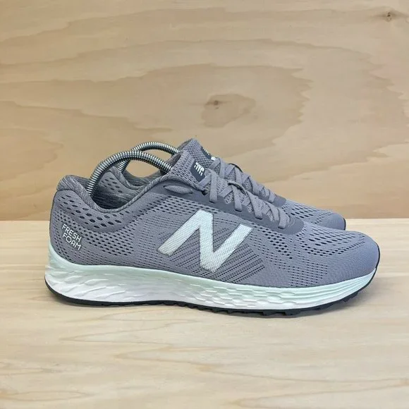 New Balance Womens Fresh Foam Arishi Gray Running Sneakers Shoes WARISCS1 Sz 11
